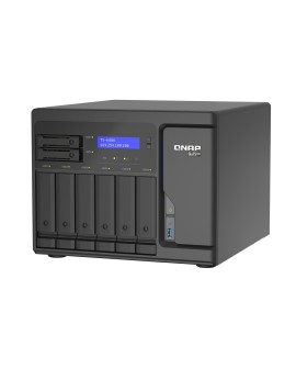 Qnap TS-h886-D1602-8G, Tower, 6 x 3.5"/2.5" SATA + 2 x 2.5" SATA, Intel Xeon Processor D-1602 2C/4T, 8 GB ECC RAM (Max. 128GB),