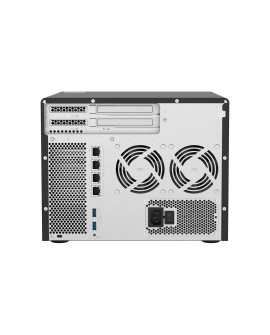 Qnap TS-h886-D1602-8G, Tower, 6 x 3.5"/2.5" SATA + 2 x 2.5" SATA, Intel Xeon Processor D-1602 2C/4T, 8 GB ECC RAM (Max. 128GB),