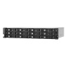 Qnap TL-R1200PES-RP Expansion unit, 12-bay 2U rackmount, 12x 2.5/3.5" SATA, 2 ports (SFF-8644 1x2), redundant PSU, without rail