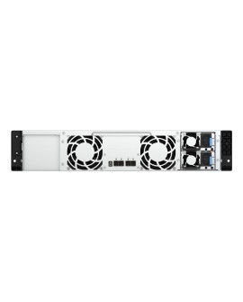 Qnap TL-R1200PES-RP Expansion unit, 12-bay 2U rackmount, 12x 2.5/3.5" SATA, 2 ports (SFF-8644 1x2), redundant PSU, without rail