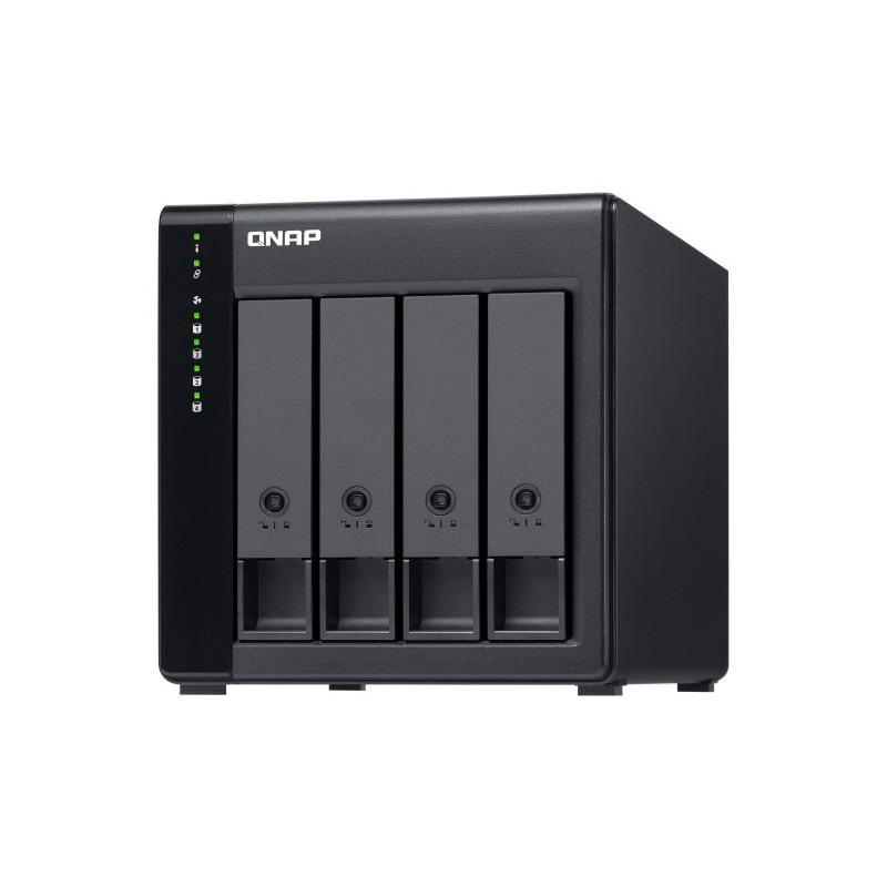 Qnap TL-D400S Expansion unit, Tower, 4x 2.5/3.5" SATA ,with a QXP-400eS-A1164 PCIe SATA host card and 1 SFF-8088 to SFF-8088