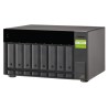 Qnap TL-D800C Expansion unit, Towerm, USB-C 3.1 Gen2 10Gbps JBOD expansion unit  with a 1-meter USB-C to USB-A 3.1 Gen2 cable.