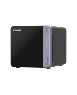 Qnap TS-432X-4G, Tower, 4 x 2.5"/3.5" SATA, AnnapurnaLabs Alpine AL524 4C, 4GB (Max. 16GB) DDR4 SODIMM, 2 x 2.5GbE, 1 x 10GbE