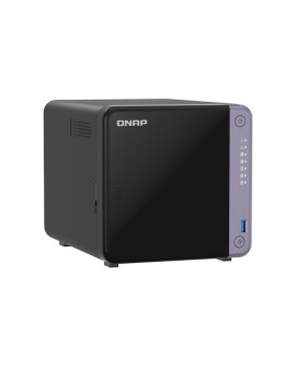 Qnap TS-432X-4G, Tower, 4 x 2.5"/3.5" SATA, AnnapurnaLabs Alpine AL524 4C, 4GB (Max. 16GB) DDR4 SODIMM, 2 x 2.5GbE, 1 x 10GbE