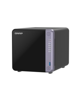 Qnap TS-432X-4G, Tower, 4 x 2.5"/3.5" SATA, AnnapurnaLabs Alpine AL524 4C, 4GB (Max. 16GB) DDR4 SODIMM, 2 x 2.5GbE, 1 x 10GbE