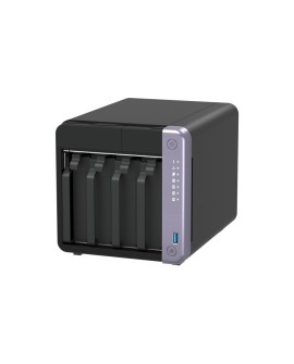 Qnap TS-432X-4G, Tower, 4 x 2.5"/3.5" SATA, AnnapurnaLabs Alpine AL524 4C, 4GB (Max. 16GB) DDR4 SODIMM, 2 x 2.5GbE, 1 x 10GbE