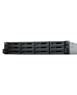 NAS Synology RS3621RPxs 2U RACK 12x (3.5" SATA HDD/ 2.5" SATA SSD) Intel Xeon D-1531 8 GB DDR4 ECC UDIMM (max. 64GB), 4x 1GbE