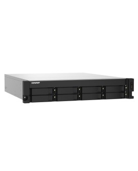 Qnap TS-832PXU-4G, 2U, 8 x 2.5"/3.5" SATA, Annapurna Labs Alpine AL324 1.7GH, 4GB DDR4 UDIMM (Max. 16GB), 2 x 10GbE SFP+, 2 x