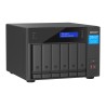 Qnap TVS-h674-i3-16G, Tower, 6 x 2.5"/3.5" SATA, Intel Core i3-12100 4C/8T, 16GB DDR4 SODIMM (Max. 128GB), 2 x 2.5GbE, Single