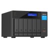 Qnap TVS-h674-i3-16G, Tower, 6 x 2.5"/3.5" SATA, Intel Core i3-12100 4C/8T, 16GB DDR4 SODIMM (Max. 128GB), 2 x 2.5GbE, Single