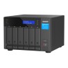 Qnap TVS-h674-i3-16G, Tower, 6 x 2.5"/3.5" SATA, Intel Core i3-12100 4C/8T, 16GB DDR4 SODIMM (Max. 128GB), 2 x 2.5GbE, Single