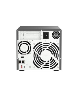 Qnap TVS-h474-PT-8G, Tower, 4 x 2.5"/3.5" SATA , Intel Pentium Gold G7400 2C/4T, 8GB (1x 8GB) DDR4 SODIMM (Max. 128GB), 2 x