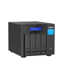 Qnap TVS-h474-PT-8G, Tower, 4 x 2.5"/3.5" SATA , Intel Pentium Gold G7400 2C/4T, 8GB (1x 8GB) DDR4 SODIMM (Max. 128GB), 2 x
