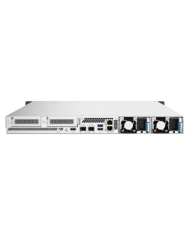 Qnap TS-h1090FU-7232P-64G, 1U, 12 x 2.5" U.2 NVMe PCIe/SATA, AMD EPYC 7232P 8C/16T, 64GB RDIMM DDR4 (Max. 1TB), 2 x 25GbE SFP28,