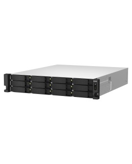 Qnap TS-h1887XU-RP-E2334-16G, 2U, 12 x 2.5"/3.5" + 6 x 2.5" SATA, Intel Xeon E-2334 4C/8T, 16GB UDIMM DDR4 ECC (Max. 128GB), 2 x