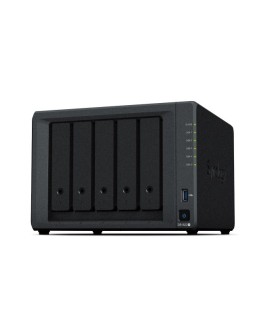 NAS Synology DS1522+ Tower 5x (3.5" SATA HDD) AMD Ryzen R1600 8 GB DDR4 ECC SODIMM (max. 32GB), 4 x 1GbE RJ-45