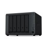 NAS Synology DS1522+ Tower 5x (3.5" SATA HDD) AMD Ryzen R1600 8 GB DDR4 ECC SODIMM (max. 32GB), 4 x 1GbE RJ-45