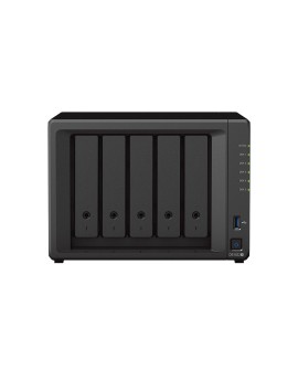 NAS Synology DS1522+ Tower 5x (3.5" SATA HDD) AMD Ryzen R1600 8 GB DDR4 ECC SODIMM (max. 32GB), 4 x 1GbE RJ-45