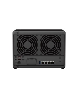 NAS Synology DS1522+ Tower 5x (3.5" SATA HDD) AMD Ryzen R1600 8 GB DDR4 ECC SODIMM (max. 32GB), 4 x 1GbE RJ-45
