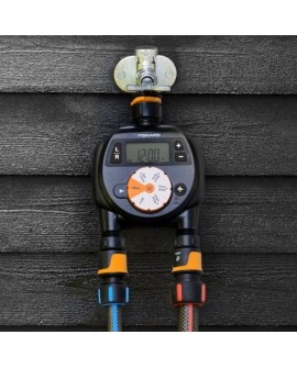 Fiskars 1054792 Czarny Elektroniczny regulator nawadniania
