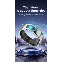 Powerton SMART RING PRO smart ring rozmiar 11, czarny