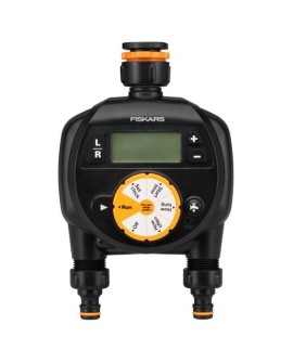 Fiskars 1054792 Czarny Elektroniczny regulator nawadniania