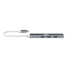 USB (3.0) hub 5-port, UH008, metalowy, Marvo