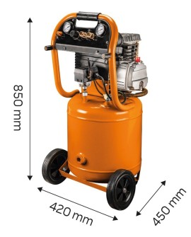 Kompresor olejowy pionowy 40l, 230V NEO 12K010