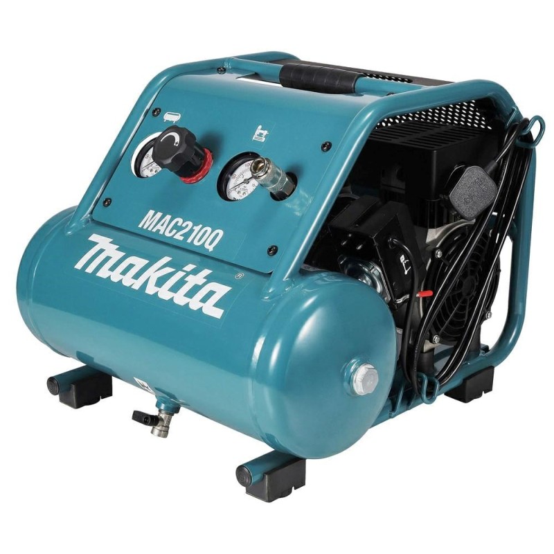 MAKITA.KOMPRESOR POWIETRZA MAC210Q 9,3BAR BEZOLEJOWY 56,6L/MIN. 7,6L