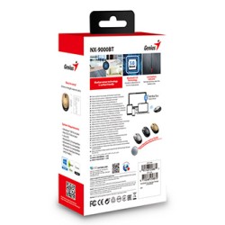 Genius NX-9000BT Mysz przewodowa, złota, 1200DPI, EOL