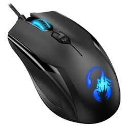 Genius X-1 600 Mysz przewodowa, czarna, 3200DPI
