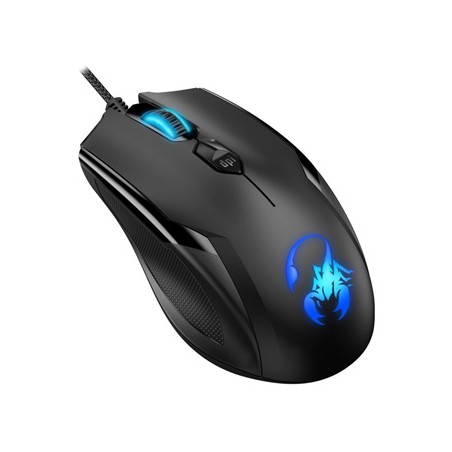 Genius X-1 600 Mysz przewodowa, czarna, 3200DPI