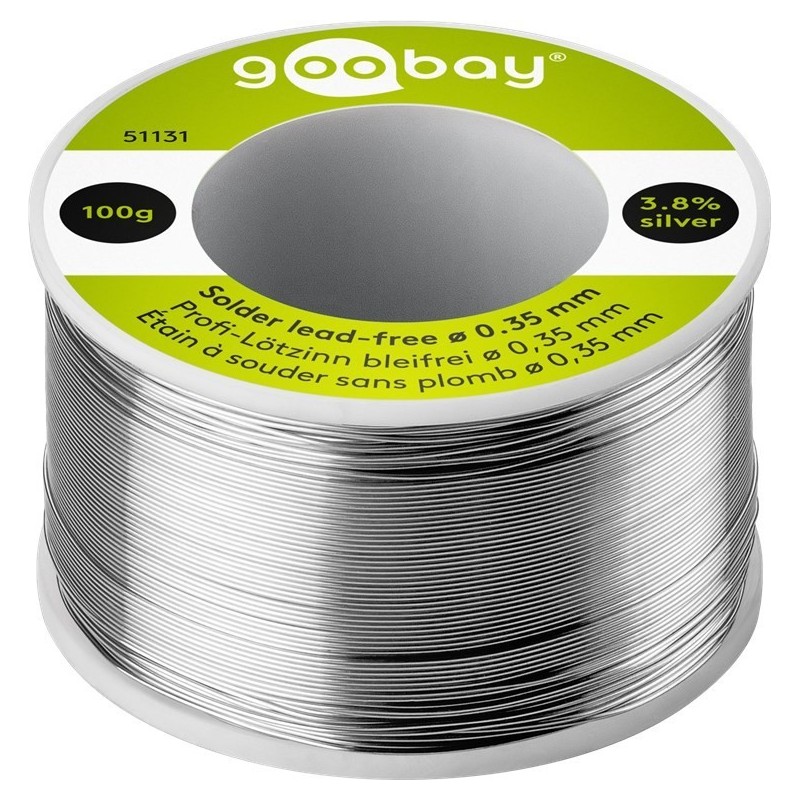Goobay 51131 lutownica Bez ołowiu 217 °C 100 g