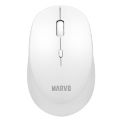 Marvo WM103WH Mysz bezprzewodowa, biała, 1600DPI