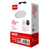Marvo WM103WH Mysz bezprzewodowa, biała, 1600DPI