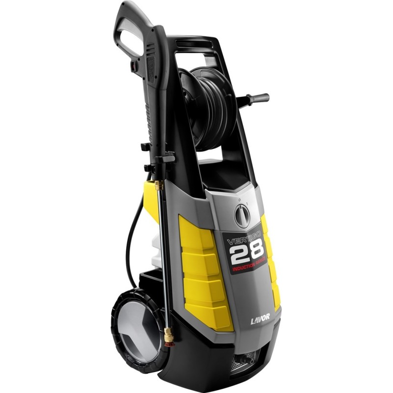 Lavorwash VERTIGO 28 podkładka ciśnieniowa Wyprostowany Prąd elektryczny 510 l/h Czarny, Szary, Żółty