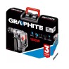 Młot udarowy 1250W Graphite SDS MAX z walizką