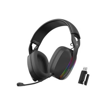 Marvo Pulz 70W słuchawki, czarna, Tri-mode