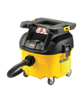 DeWALT DWV901LT-QS odkurzacz Czarny, Żółty 30 l 1400 W