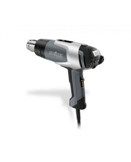 STEINEL HG 2320 E Pistolet na gorące powietrze 500 l/min 650 °C 2300 W Czarny, Szary, Srebrny