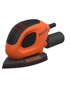 Black & Decker BEW230K Szlifierka orbitalna 11000 RPM Czarny, Pomarańczowy 55 W