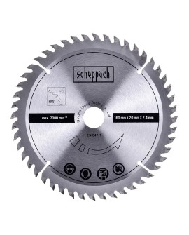 Scheppach PL55 16 cm Czarny, Niebieski, Srebrny 9500 RPM 1200 W
