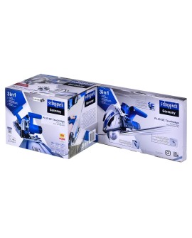 Scheppach PL55 16 cm Czarny, Niebieski, Srebrny 9500 RPM 1200 W