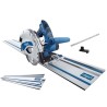 Scheppach PL55 16 cm Czarny, Niebieski, Srebrny 9500 RPM 1200 W