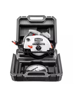 Pilarka tarczowa 1200W Graphite tarcza 185 mm z walizką