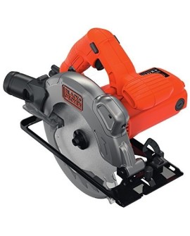 Black & Decker CS1550-QS przenośna pilarka tarczowa 19 cm Czarny, Pomarańczowy 5500 RPM 1500 W