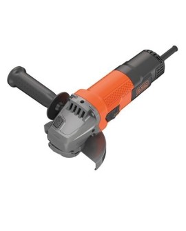 Black & Decker BLACK+DECKER BEG210-Qs Meuleuse d'Angle Poignée 3 Positions, 900 W, Noir, 115 mm