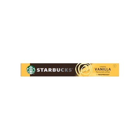 Kapsułki kawy Starbucks Nespresso LIGHT (BLONDE) ROAST, CREAMY VANILLA, 12x10 kapsułek, hurtowe opakowania kartonowe