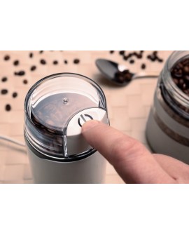 ELDOM MŁYNEK DO KAWY MK50 CAFF, MOC 200 W, NÓŻ STALOWY, PRZYCISK PULSACYJNY