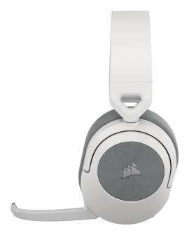 Corsair HS55 WIRELESS Zestaw słuchawkowy Bezprzewodowy Opaska na głowę Gaming Bluetooth Biały